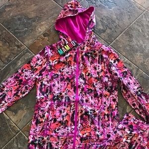 NWT Mambo Girls M 10/12 Floral Set